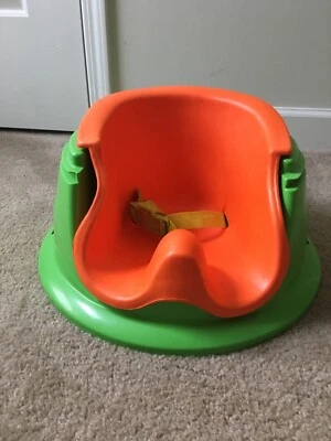 Silla de asiento elevador de espuma segura de verano para bebés y niños pequeños naranja verde Foto 1 de 4