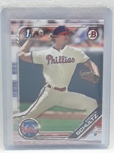 Andrew Schultz 2019 Bowman Draft Baseball - 1st #BD-120 - Philadelphia Phillies