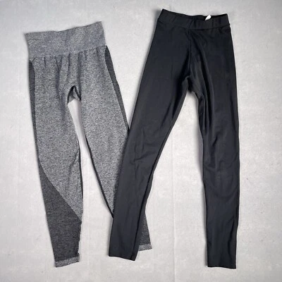 Lote (2) Adidas/Victoria Secret Rosa Yoga Leggings Mujer XS Correr Foto 1 de 4