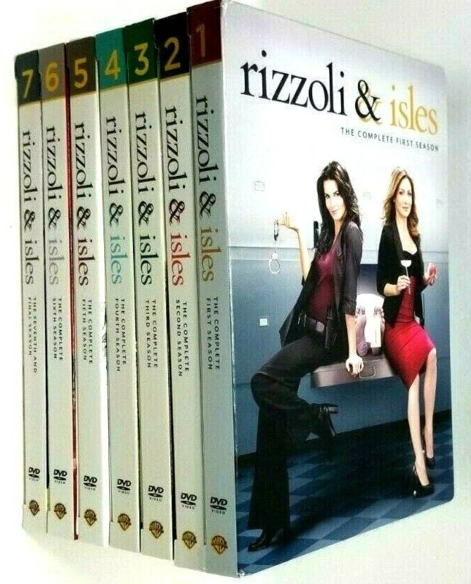 Rizzoli & Isles The Complete 1-7 Seasons 1 2 3 4 5 6 7 DVD (20-Disc Set) (K2) - Image 1 of 4