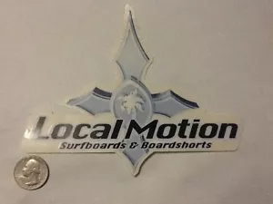 Dieser Vintage Local Motion Surfen Aufkleber Sticker / groß - Bild 1 von 1