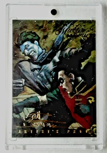 1995 Batman Master Series Artist Proof Card 33 WILD JOKER. - Picture 1 of 3