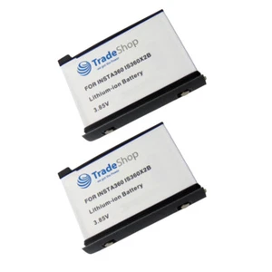 2x Li-Ion Akku 3,85V 1700mAh für Insta360 ONE X2 ersetzt IS360X2B Kamera - Bild 1 von 1
