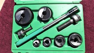 GREENLEE *NEAR MINT!* 7238SB "DELUXE" KNOCKOUT PUNCH SET