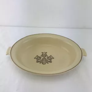 Plato para servir verduras Pfaltzgraff Village 10x8,5" con asas marrón tostado - Imagen 1 de 7