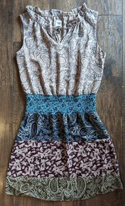 Cabi Pullover Cinturino Largo Paisley Taglia S Donna Lunghezza Ginocchio Vestito Leggero - Foto 1 di 22