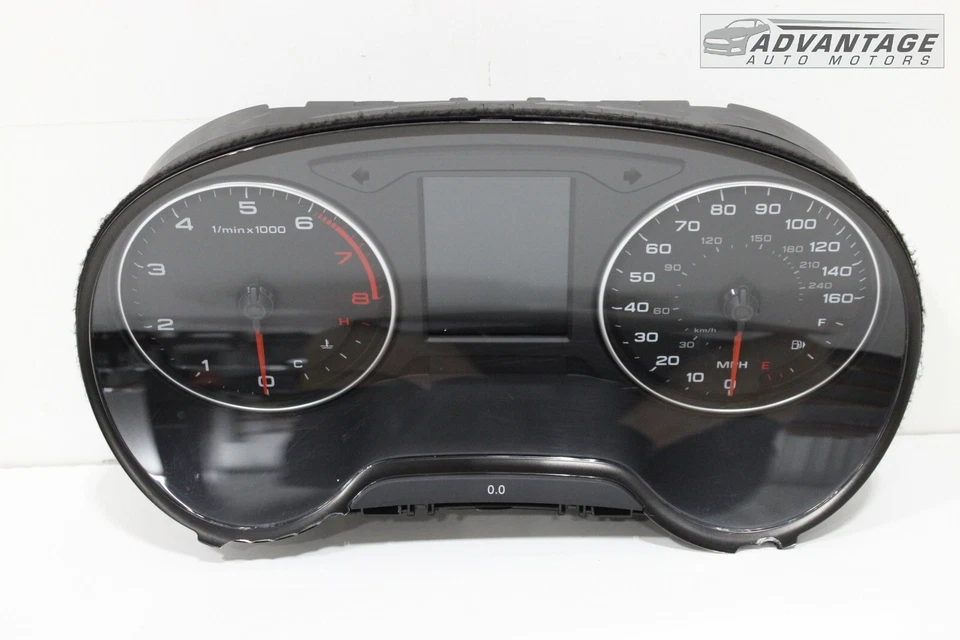 2015-2016 AUDI A3 8V DASHBOARD INSTRUMENT GAUGE CLUSTER SPEEDOMETER 86K OEM - Image 1 of 4