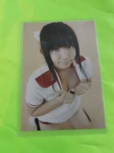 Enako Photo card Japanese cosplayer women Anime Swimsuit Bunny girl Lingerie 13