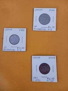 Lativa Coin Lot 1922,2005 - Picture 1 of 6