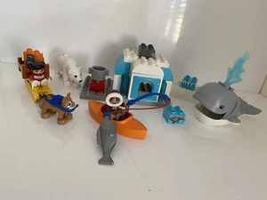 Lego Duplo 10803 Around the World Arctic Set Whale Polar Bear Fox Igloo COMPLETE - Picture 1 of 8