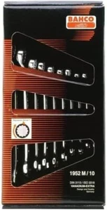 Bahco 1952M/10 D3113B Combination Wrench Set (10-piece) - Picture 1 of 3