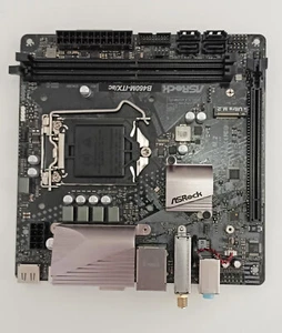ASRock B460m itx/ac INTEL LGA1200 DDR4 WiFi M.2 Mini-iTX Defekt - Afbeelding 1 van 3