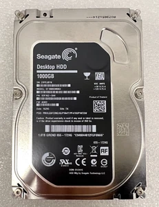 Seagate Desktop HDD 1000GB 1TB ST1000DM003 1ER162-044 TK 3.5"Tested Working GOOD - Afbeelding 1 van 9