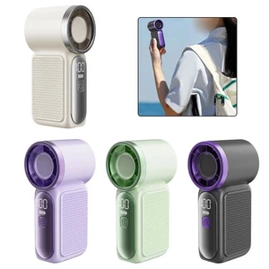 USB Wiederaufladbarer Mini Ventilator mit 6 Geschwindigkeitsregler Tragbar für - Afbeelding 1 van 16