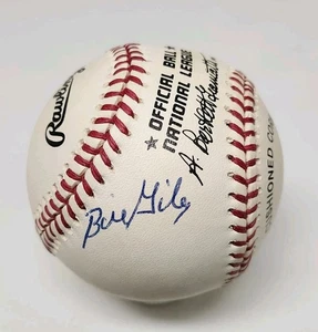Bill Giles Signed Auto Rawlings Official National League Baseball PHILLIES B6 - Picture 1 of 3