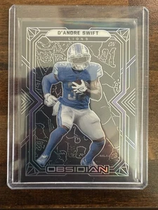 2022 Obsidian Purple Etch D’Andre Swift /100 Lions - Picture 1 of 2