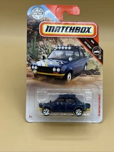 2019 MATCHBOX 1970 DATSUN 510 RALLY #73 DARK BLUE MBX OFF-ROAD 13/20 - Picture 1 of 5