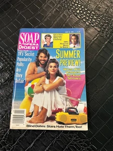 12. Juni 1990 - Soap Opera Digest Vintage Seifenopernzeitschrift - Bild 1 von 1