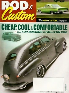 ROD & CUSTOM 2007 MÄRZ - LAGERKOLUMNE AKTUALISIERT, 1955 CHEVY HOOD PEAKED* - Bild 1 von 1