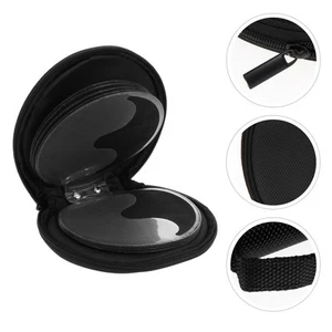 20 Capacity CD Bag Disc Storage Holder Car Case Zipper Bags Round - Afbeelding 1 van 12