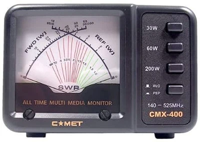 Comet CMX-400 SWR & Power Meter 140–525MHz 200W 50Ω VHF UHF Analyzer Japan - Image 1 of 4