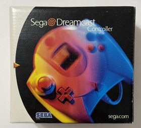 SEGA Dreamcast White Controller OEM Complete in Box Very Good Condition
