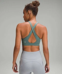 NWT Lululemon Envital Bra B/C Medium Support Mint Color - Picture 1 of 6