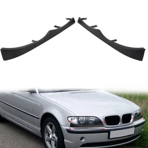 Par de molduras de tapa delantera debajo de los faros para BMW Serie 3 E46 4 puertas 98-05 - Imagen 1 de 11