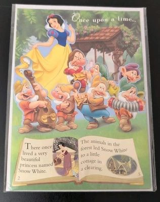 Disney Белоснежка все случаи поздравительная открытка 5 «X 7» - Изображение 1 из 4