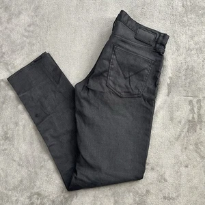 John Varvatos Jeans Homme 34x32" Poids Skinny Coupe Droite Pantalon Noir Décontracté - Photo 1/17