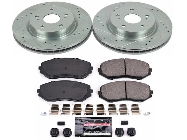 Kit de pastillas de freno delanteras y rotor para 06-13 Suzuki Grand Vitara MR56P8 Foto 1 de 1