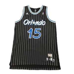 Maglia Orlando Magic XL Vince Carter Uomo Nera Adidas  - Foto 1 di 7