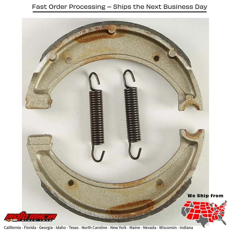 Brake Shoes (bandas de freno) EBC Husqvarna CR125 1978-1984  WR 250 1976-1980  T - Image 1 of 1