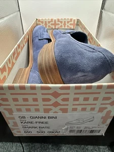 GIANNI BINI The Kare-Free Penny Loafer Blau Wildleder - Bild 1 von 9