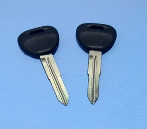 2x Blank Key Fits Mitsubishi GTO Magna Montero Eclipse Lancer 3000GT Mirage - Picture 1 of 2