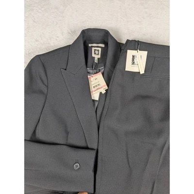 Новый с Ярлыками $240 Anne Klein Executive коллекции женщин черный шерсти смесь костюм размер 10 - Изображение 1 из 4