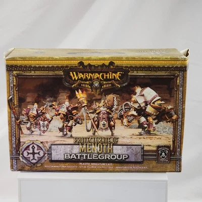 Warmachine Protectorate Of Menoth Battlegroup Privateer Press Most Parts Sealed - Image 1 of 4