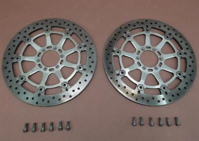 2007-2011 KTM 990 SuperDuke Front Brake Rotor Discs - Image 1 of 4