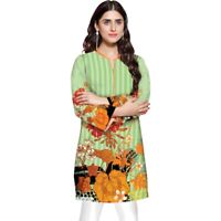 Plus Size Kurti Women Indian Pakistani Kurta Cotton Designer Digital Print Tunic Dress Kameez UK Stock Sufia Fashions