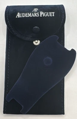 SACCHETTO PER OROLOGI AUDEMARS PIGUET VELLUTO CON PATTINA INTERNA 9X15mm AVORIO