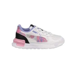 Puma Graviton Sashiko Toddler Girls Pink, Purple, White Sneakers Casual Shoes 3
