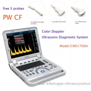 CF PW Farbdoppler Ultraschall Diagnose CF Ultraschallscanner mit 3 Sonden - Bild 1 von 12