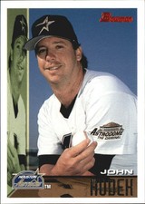 1995 Bowman Baseball Card #400 John Hudek