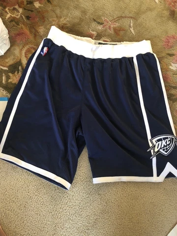 Authentic Oklahoma City Thunder NBA Shorts Cover