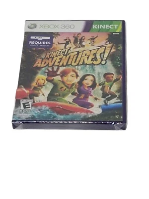 NEW! Kinect Adventures Game Sealed! (Microsoft Xbox 360) Xbox One Compatible - Image 1 of 4