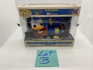 Funko Pop! Disneyland 65th Donald Duck On Casey Jr. Circus Train #01 (Lot B) - Picture 1 of 8