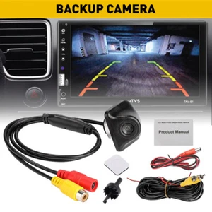 Rear View Reverse Backup Camera Parking 170°Wide Angle Night vision Adjustable - Picture 1 of 16