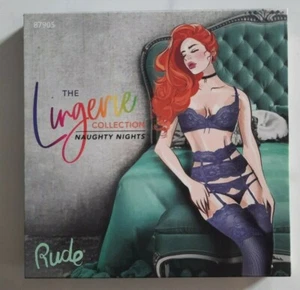 Rude The Lingerie Collection Naughty Nights 16 colores de sombra de ojos mate totalmente nuevos - Imagen 1 de 2