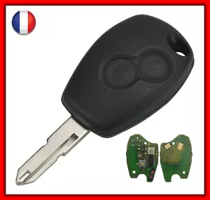 Clé vierge + électronique ID46 PCF7946 Dacia Sandero Duster Lodgy Logan Dokker - Imagen 1 de 2