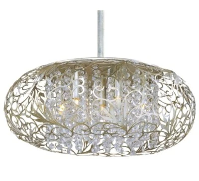 Maxim Lighting 24" 24155BCGS Arabesco 9 Luces Colgante en Plata Dorada Foto 1 de 3